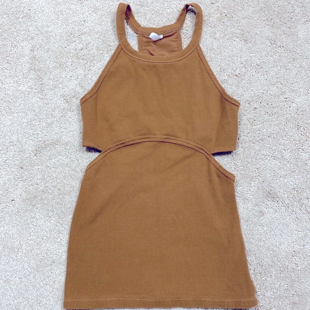 Free People Movement Mustard Tank Top size M